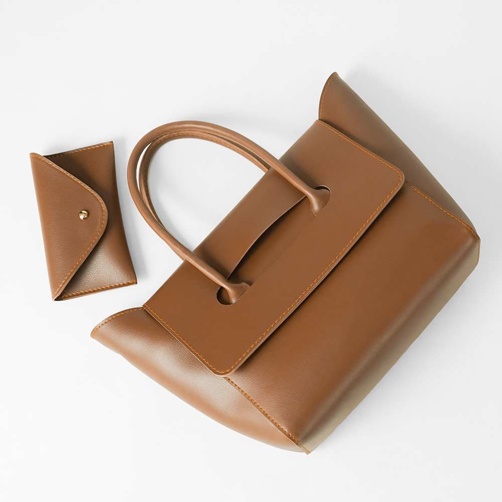 Globe Bag Brown - Image 6