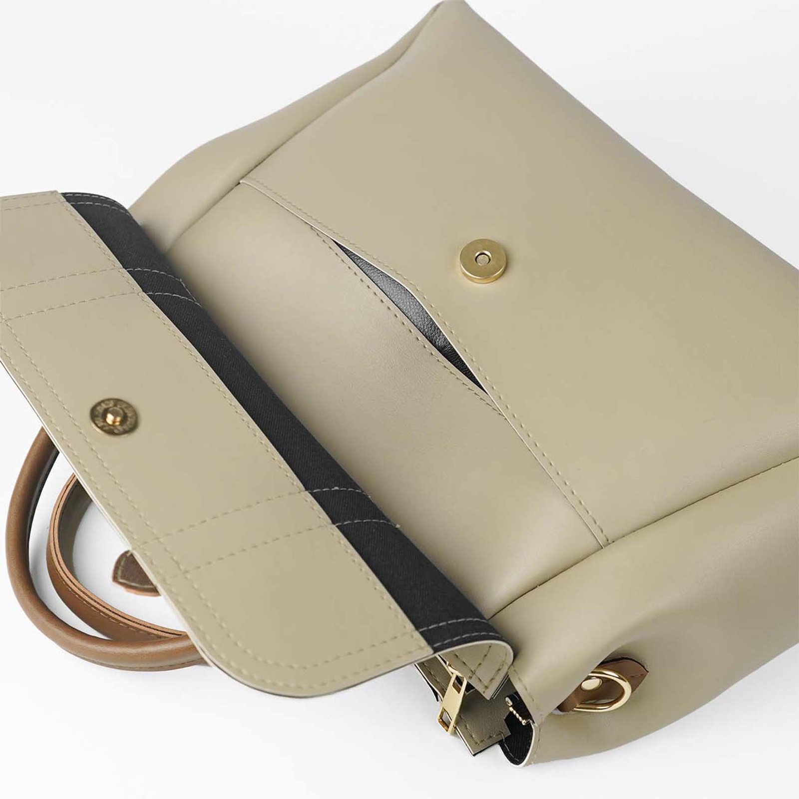 Milly set of 2 bag beige & brown - Image 3