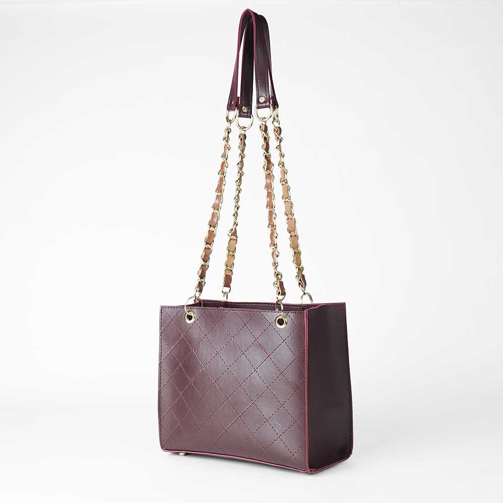 Hip Hop Bag Maroon - Image 2