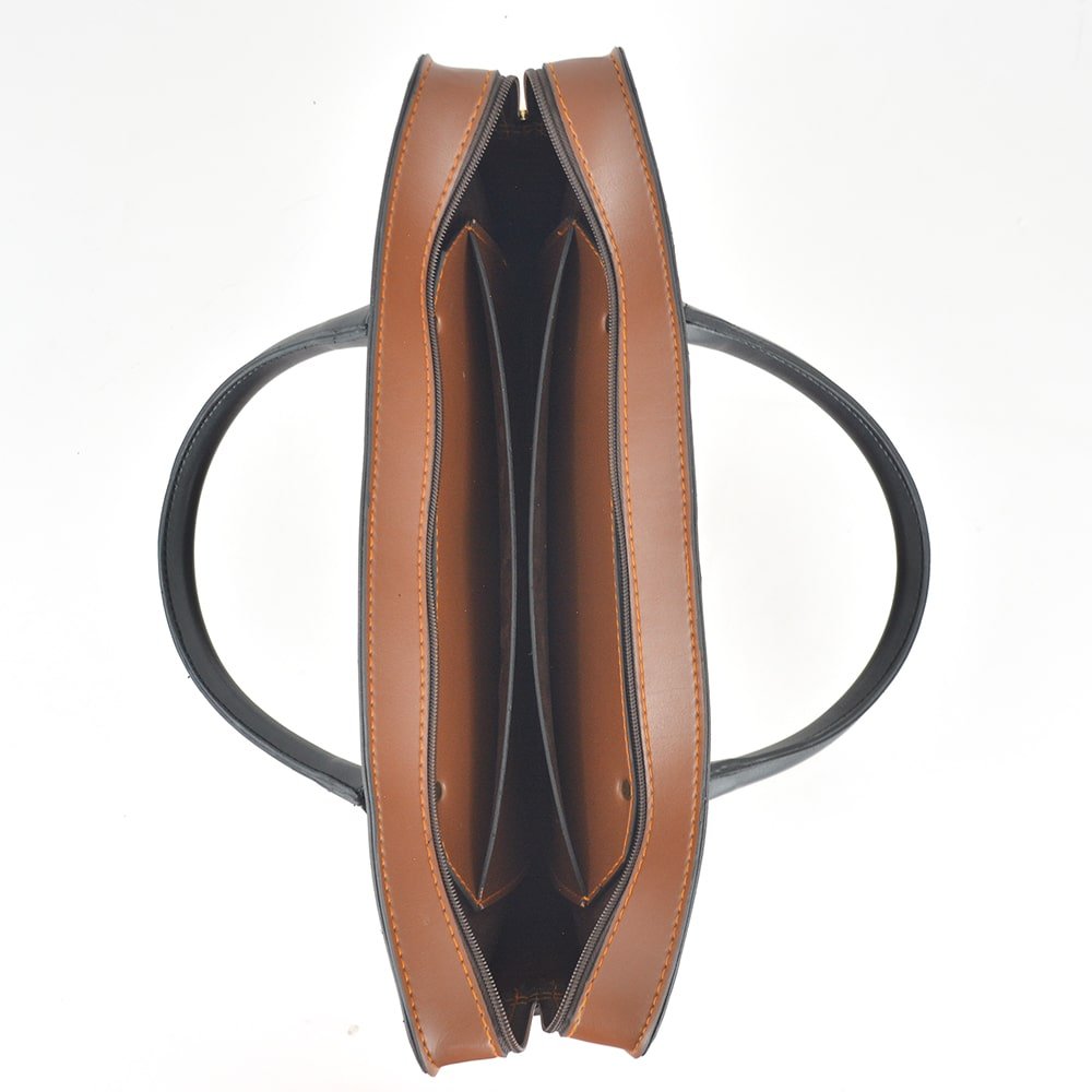 Multi Pockets Laptop Bag (Brown) - Image 6