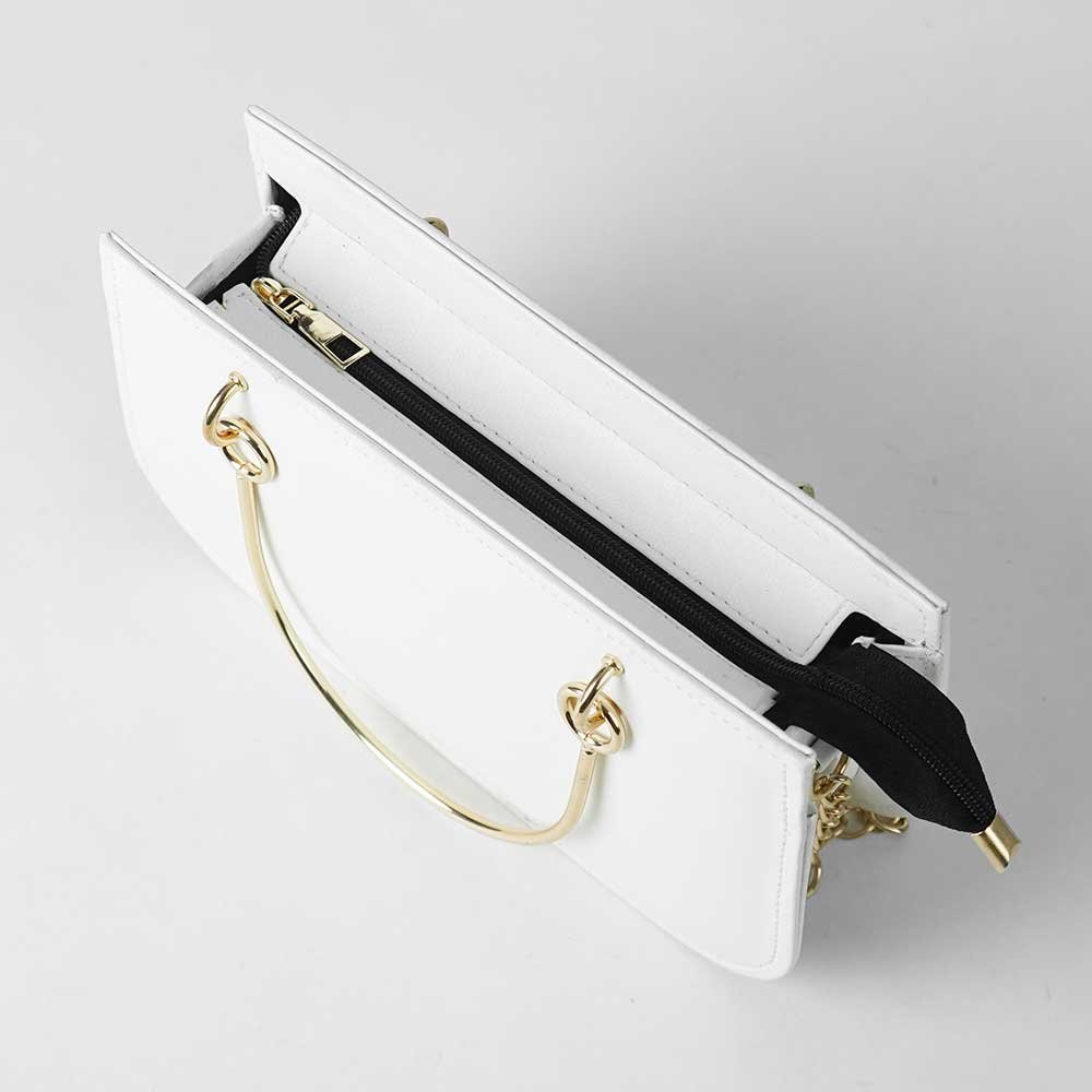 Corvette Bag (White Plain) - Image 4
